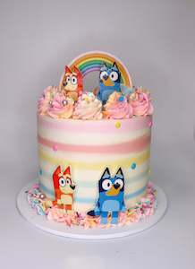 Bluey Cake