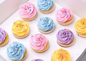 Cupcakes: Buttercream Swirl Cupcakes