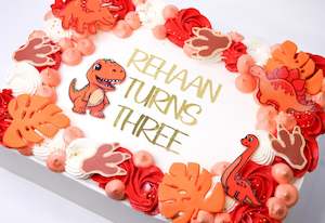 Cakes: Dinosaur Sheet Cake