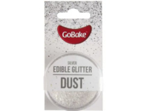 Consumables: Edible Glitter Dust Silver 2g