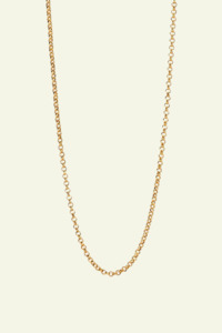 Jewellery: The Everyday Rolo Chain Necklace - Gold