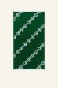 Dolomiti towel - Forest green