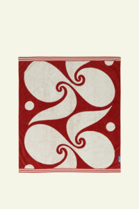 Towels: Florence Towel - Red Ochre