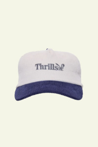 Mens Accessories: A Haven For The Restless 5 Panel Cap - Heritage White / Eclipse