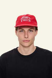 Touch The Sky 5 Panel Cap – Racing Red