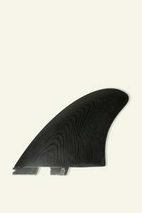 FCS II Modern Keel Pure Glass Twin Fins - Black