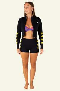 Summer Wetsuits: Black Betty Shorts - Black