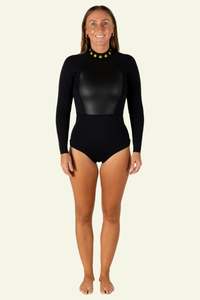 Summer Wetsuits: Stardust Springsuit - Black
