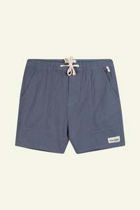 All Day Canvas Short - Blue