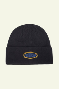 Burst Logo Beanie - Black