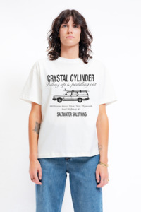 Womens Flying Brick Tee - Bone