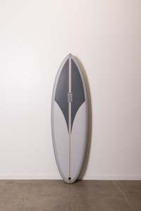 5'9 Twinzer Egg - Grey Resin Tint