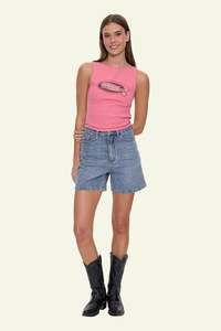 Clearance: Koko High Rise Short - Rustic Fade