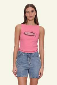 Top: Track Record Tank - Gum