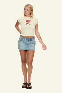 Jilted Micro Skirt - Light N Dirty