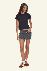 Hailey Mini Skirt - Smoked Rib