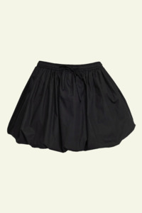 Skirt: Pavlova Bubble Mini Skirt - Black