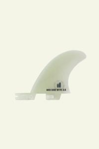 FCS II Mid Side Byte Fin Set - Clear