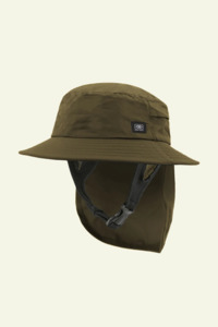 Indo Mens Surf Hat - Olive