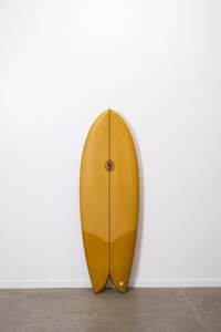 5'2 Happy Hour Fish - Mustard Resin Tint