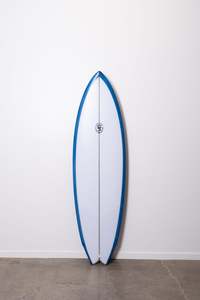 Griffin Surfboards: 6'0 Zimmer Swallow - Denim Blue
