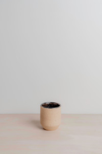 Ceramics: Tumbler - Black Glaze