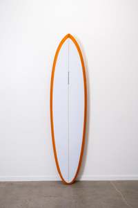 6'9 Zimmer Pin XL - Paprika Resin Tint