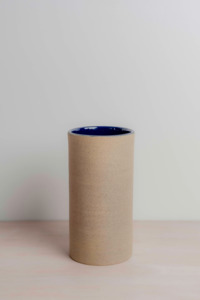 Ceramics: Ceramic Vase - 20cm - Blue Glaze