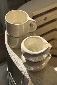 Ceramics: Matcha Bowl - Cream