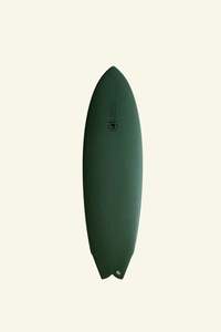 Performance Surfboards: 5'9 Two Fun - Sage Green