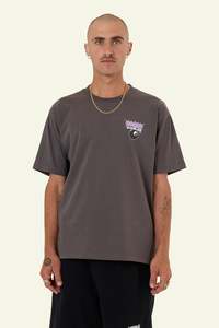 Clearance: Long Time Tee - Worn Black