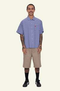 Worship: Baggy Core Work Short - Desert Taupe