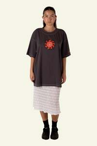 Sun Drunk Tee - Dark Grey