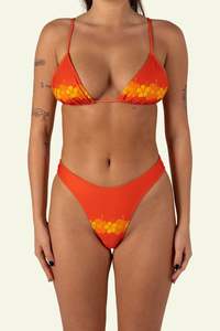 Inner Relm: All Day Triangle Top - Tangerine