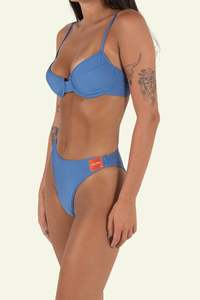 Goodluck Bikini Bottoms - Blue