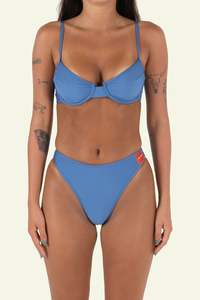 Inner Relm: Goodluck Bikini Top - Blue