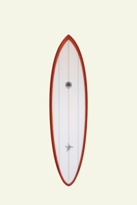 6'10 Marc 11 - Ian Byrne - Crimson Red Resin Tint