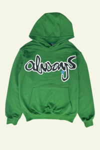 Mens Outerwear: Snapper Rocks Hoodie - Green