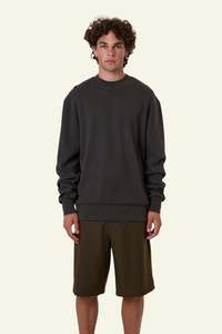 Arts & Industrial O.S Waffle Crew - Dark Charcoal