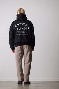 Mens Outerwear: Mens Service Hood - Washed Black