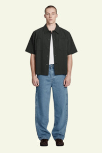 Commoners: Box Fit Overshirt - Black