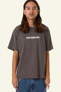 Core Logo Tee - Worn Black