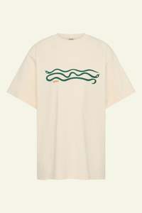 Soleil Soleil: T-shirt Ophidian - Warm Cream