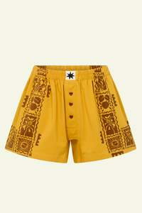 Chica Boxer Short - Sun Crab