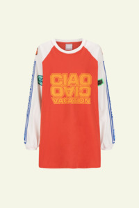 L.S Speed Racer Tee - White / Red