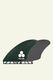 Al Merrick AMK Keel Fins Single Tab - Black / Grey