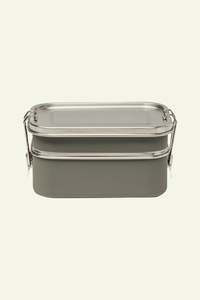 Cooler: Tour Lunch Box - Smoke Green/ Stainless Steel