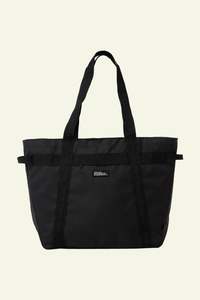 Mens Bags: Minimal Thrills Oversized Laptop Tote - Black