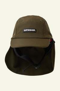 Core Nylon Surf Hat - Kelp