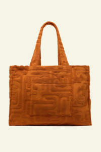 Towelling Beach Bag - Kin Clay